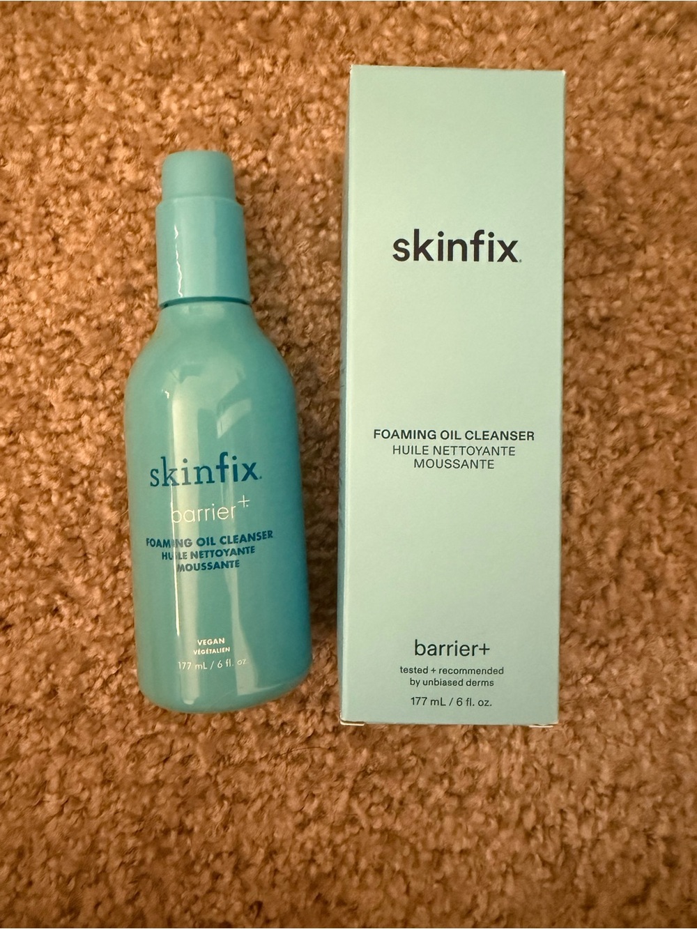 Skin Foaming Oil Cleanser - Aqua Teal